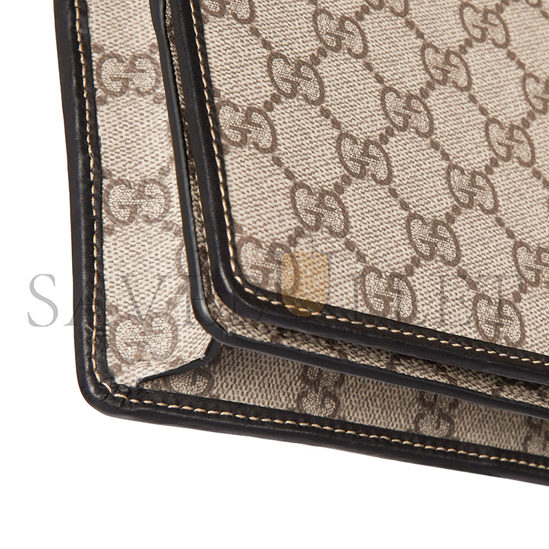 g*u*i gg emblem S*per mini shoulder bag 820688 (20*12.5*5cm)